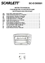 Scarlett SC-EO93S01 Instruction Manual preview