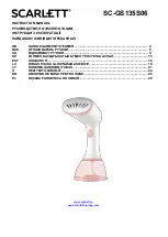 Preview for 1 page of Scarlett SC-GS135S06 Instruction Manual