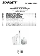 Scarlett SC-HB42F14 Instruction Manual preview