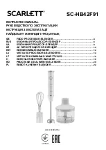 Scarlett SC-HB42F91 Instruction Manual preview