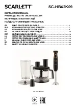 Scarlett SC-HB42K09 Instruction Manual preview