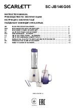 Scarlett SC-JB146G05 Instruction Manual preview