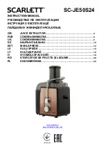 Предварительный просмотр 1 страницы Scarlett SC-JE50S24 Instruction Manual