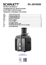 Scarlett SC-JE50S28 Instruction Manual preview