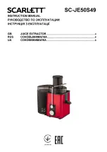 Предварительный просмотр 1 страницы Scarlett SC-JE50S49 Instruction Manual