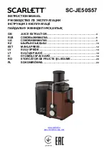 Предварительный просмотр 1 страницы Scarlett SC-JE50S57 Instruction Manual