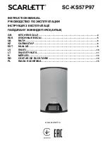 Preview for 1 page of Scarlett SC-KS57P97 Instruction Manual