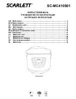 Scarlett SC-MC410S01 Instruction Manual preview