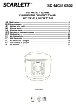 Предварительный просмотр 1 страницы Scarlett SC-MC410S02 Instruction Manual