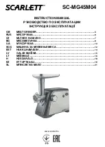 Preview for 1 page of Scarlett SC-MG45M04 Instruction Manual