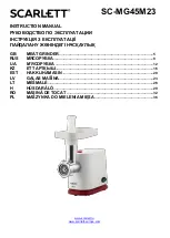 Preview for 1 page of Scarlett SC-MG45M23 Instruction Manual