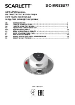 Preview for 1 page of Scarlett SC-MR83B77 Instruction Manual