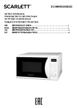 Preview for 1 page of Scarlett SC-MW9020S02D Instruction Manual