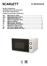 Preview for 1 page of Scarlett SC-MW9020S02M Instruction Manual