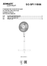 Preview for 1 page of Scarlett SC-SF111B06 Instruction Manual