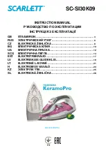 Preview for 1 page of Scarlett SC-SI30K09 Instruction Manual