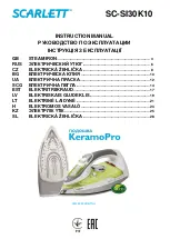 Preview for 1 page of Scarlett SC-SI30K10 Instruction Manual