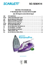 Scarlett SC-SI30K14 Instruction Manual preview