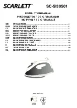 Предварительный просмотр 1 страницы Scarlett SC-SI30S01 Instruction Manual