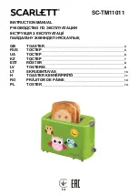 Preview for 1 page of Scarlett SC-TM11011 Instruction Manual