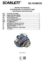 Scarlett SC-VC80C03 Instruction Manual предпросмотр