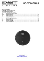 Preview for 1 page of Scarlett Silver Line SC-VC80RW01 Instruction Manual