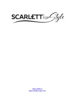 Предварительный просмотр 32 страницы Scarlett TOP Style SC-HD70I69 Instruction Manual