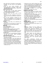 Предварительный просмотр 16 страницы Scarlett VitaSpa SC-CA304PS11 Instruction Manual