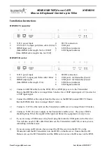 Preview for 2 page of ScatterBox HDMIMule HDM210 Manual