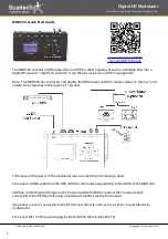 ScatterBox MOD300 Quick Start Manual preview