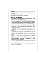 Preview for 2 page of SCE 6959801 FT-23EII Instruction Manual