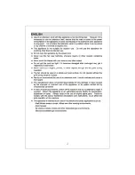 Preview for 3 page of SCE 6959801 FT-23EII Instruction Manual