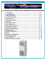 SCE Enviro-Therm SCE-AC1870B120V User Manual preview