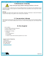 Preview for 16 page of SCE Enviro-Therm SCE-AC1870B120V User Manual