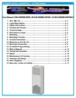 Preview for 1 page of SCE Enviro-Therm SCE-AC6800B460V3 User Manual