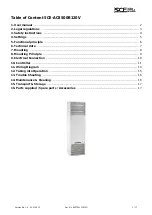 SCE SCE-AC8500B120V Quick Start Manual preview