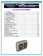 SCE SCE-TE340B24VSS User Manual preview