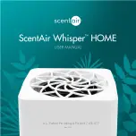 ScentAir Whisper Home User Manual preview