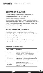 Preview for 13 page of scentify Tower Diffuser User Manual