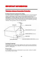 Предварительный просмотр 6 страницы Sceptre E165BD-HD User Manual