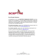 Preview for 1 page of Sceptre E195BD-SHD User Manual