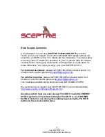 Preview for 1 page of Sceptre E322BV-HDR User Manual