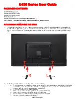 Sceptre U435 Series User Manual preview