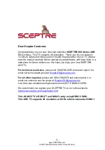 Sceptre U50 Manual предпросмотр