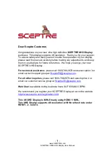 Sceptre U550 Series User Manual предпросмотр