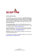 Sceptre U550CV-UMRD Manual preview