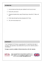 Preview for 4 page of SCH 4GCS Operating Instructions