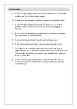 Preview for 5 page of SCH SSS2 Operating Instructions Manual