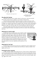 Preview for 5 page of Schacht 40th Anniversary Cherry Matchless Spinning Wheel Instructions, Maintenance And Warranty