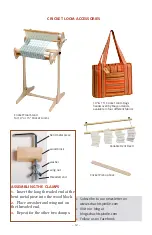 Предварительный просмотр 12 страницы Schacht CRICKET LOOM Assembly And Weaving Instructions